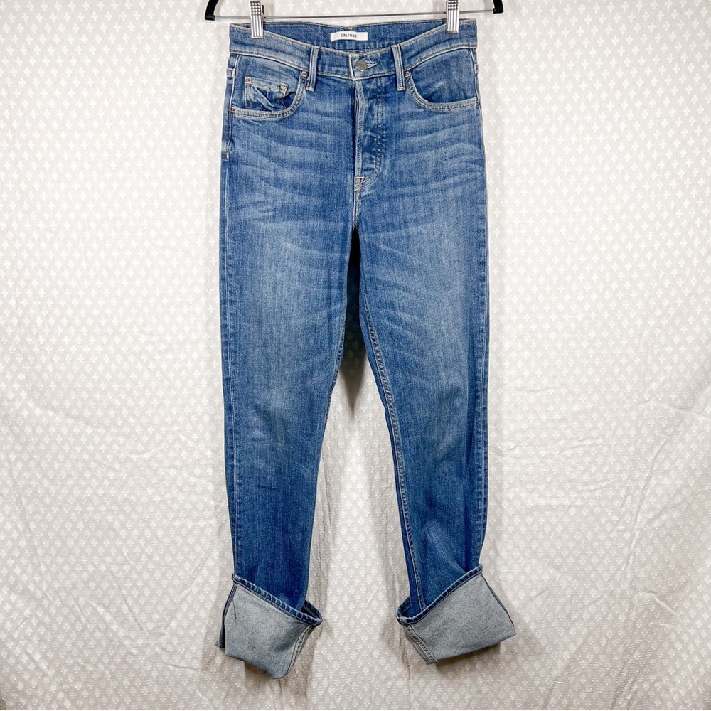 Grlfrnd Dark Wash Natalia High‎ Rise Jeans